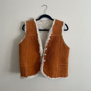 70’s Leather Vest